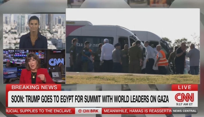 NextImg:CNN's Amanpour: Israeli Hostages 'Probably Treated Better Than the Average Gazan'