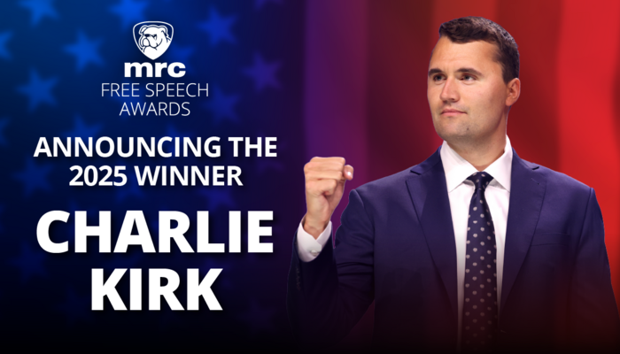 MRC Honors Charlie Kirk for Pro-Free Speech Legacy with MRC Free Speech Award