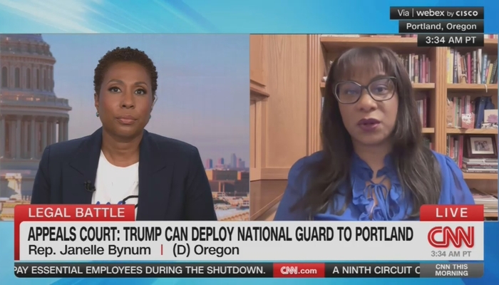 CNN's Cornish Strategizes With Portland Democrat: Any Reason Not To Use Violence?