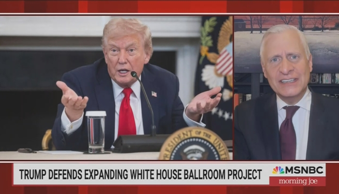 Jon Meacham Suggests 'Infantile' Trump's Ballroom Moves A Cause for 'Revolution'