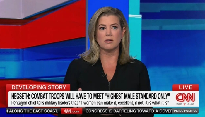 NextImg:CNN’s Inside Politics Decries Hegseth Upping Fitness Military Standards