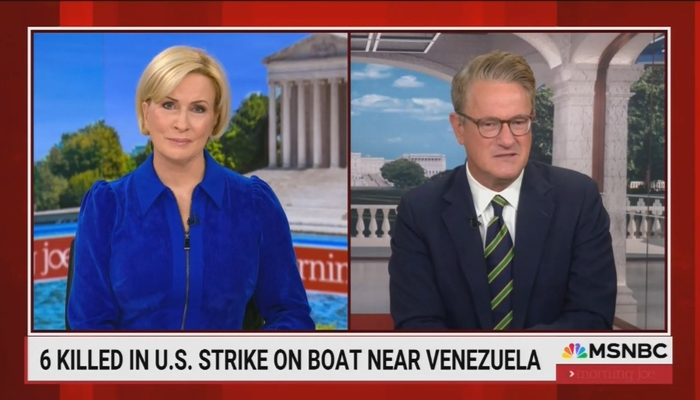 Morning Joe Whines About Drug Strikes, Demands Congressional Oversight