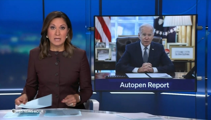 Among the Evening News, Only PBS Covered House Oversight’s Release of the Biden Among the Evening News, Only PBS Covered House Oversight’s Release of the Biden