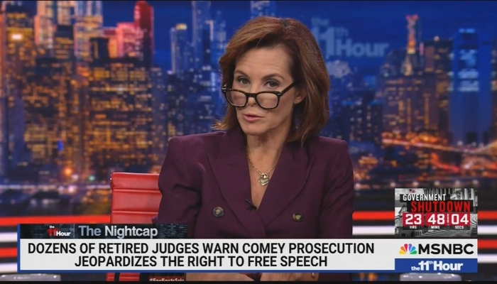 STUPID: MSNBC's Ruhle Tries to Spin Comey Prosecution as Free Speech Assault