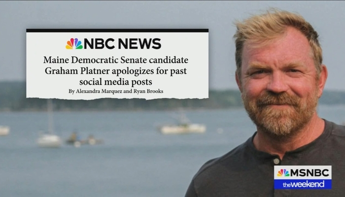 IT’S (D)IFFERENT: Legacy Newscasts SILENT on Maine Senate Dem Hopeful’s Racist Posts, Nazi Tattoo