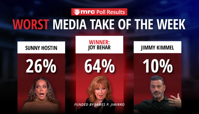 NextImg:POLL RESULTS: Worst Media Take of the Week Winner!
