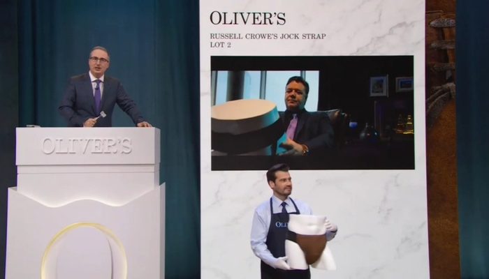 Oliver Has Auction For Public Media Because 'People Would Die' Without It