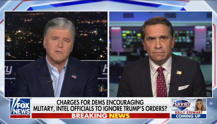 Stark Contrast Between Hannity and Collins In Coverage Of Dem 'Disobey Orders' Video