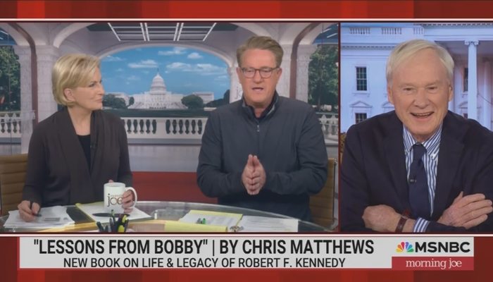 Joe Scarborough Faceplant: 'Bobby Kennedy Was So Much Like St. Peter'