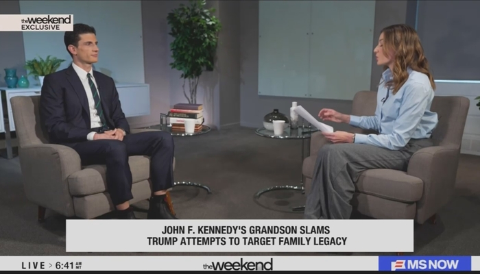 On MS NOW, Schlossberg Calls RFK Jr. 'Dangerous,' 'A Rabid Dog'