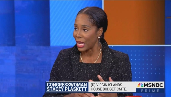 Sunday Shows OMIT Stacey Plaskett from their Epstein Slop