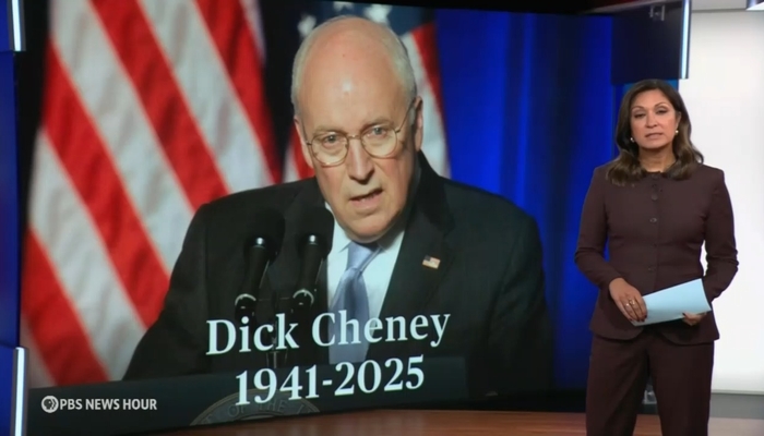 No Respect: PBS News Piles on Dick Cheney's 'Polarizing...Controversial' Legacy
