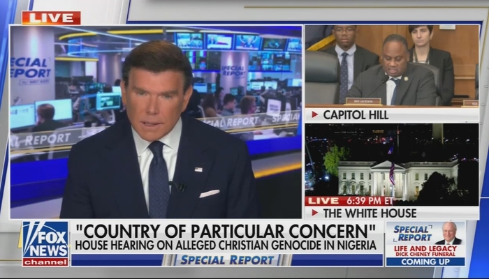 ABC, NBC, CBS Network Newscasts Skip House Hearing On Killing Of Christians In Nigeria