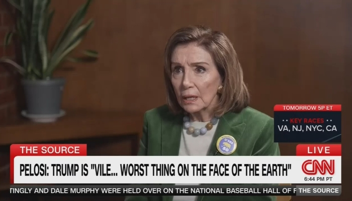 CNN Hypes Nancy Pelosi Calling Trump 'WORST Thing on the Face of the Earth,' No Rebuttal