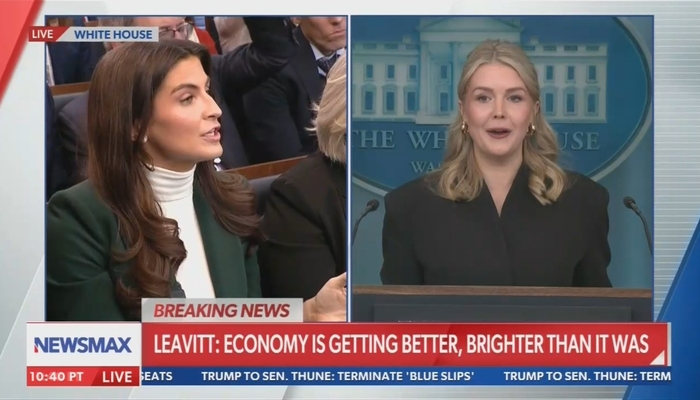 Karoline Leavitt Puts CNN’s Kaitlan Collins on Blast Over Questions About the Economy