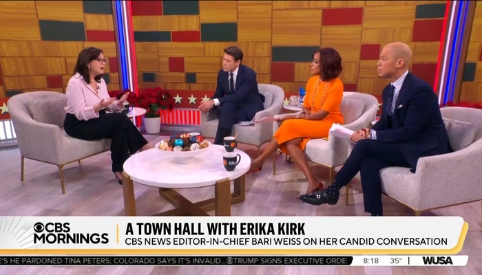 Bari Weiss Makes On-Air Debut on Major CBS Newscast to Emphasize Open, Honest Debate