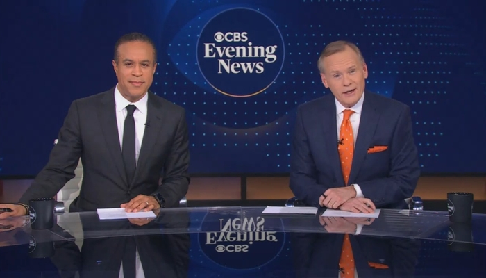Smug Dickerson, DuBois Sign Off ‘CBS Evening News’ with Trump Jab, Nod to Gaza