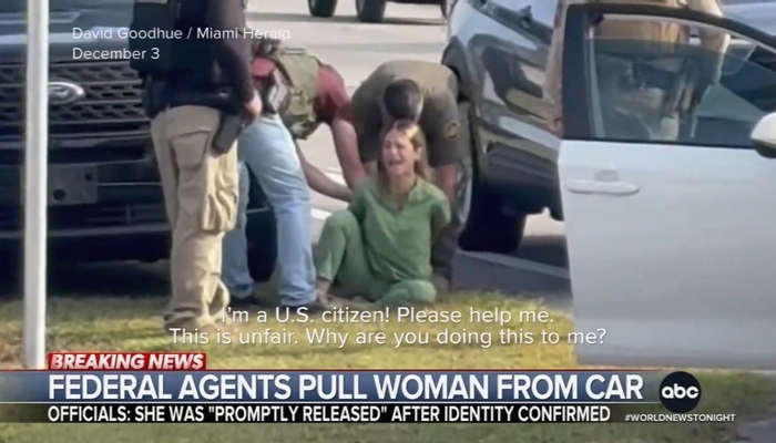 ‘DISTURBING IMAGES’: ABC Spins Resisting the Border Patrol as Victimhood