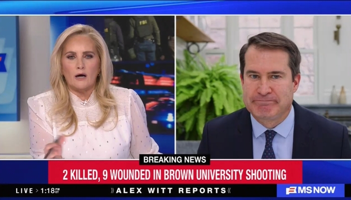 MS NOW Host Lets Rep. Moulton Imply 'Weapons of War' Were Used at Brown Shooting