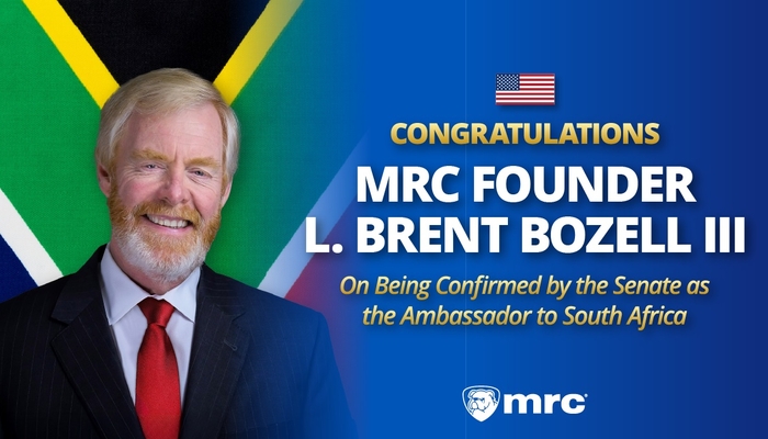 Brent Bozell Confirmed as U.S. Ambassador to South Africa