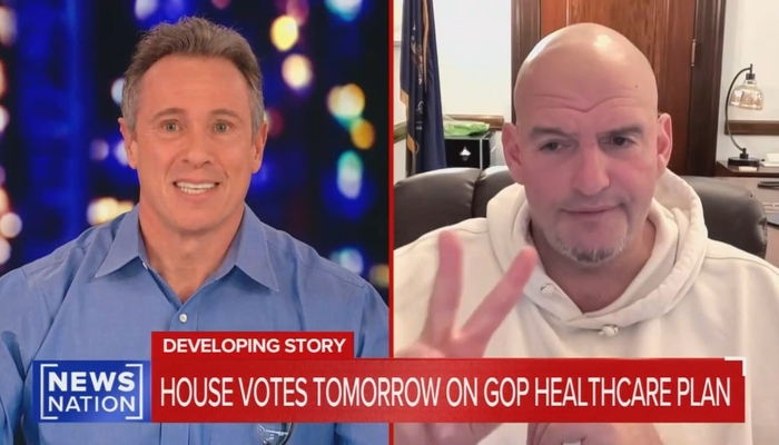 Senator Fetterman Goes on Cuomo, DESTROYS the Fake War Crimes Hoax