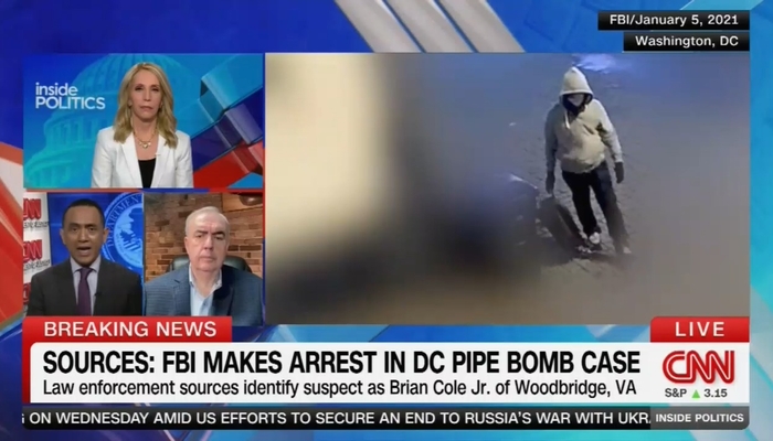 CNN Neglects ‘Cold Case’ Bomber Arrested During Trump FBI, Not Biden