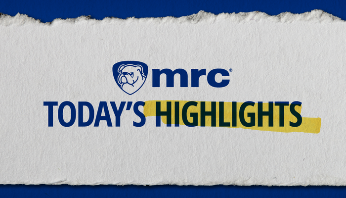 newsbusters.org - Catherine Mortensen - Today's Highlights: What MRC's Media Watchdogs Are Saying