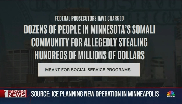 FINALLY: NBC Breaks the Ice on Somali Welfare Scam Roiling Minnesota