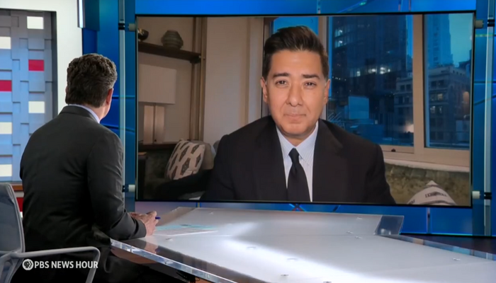 WATCH: PBS Sucks Toes of Whiny Foreign Censorship Org CEO After Trump Deportation Threat