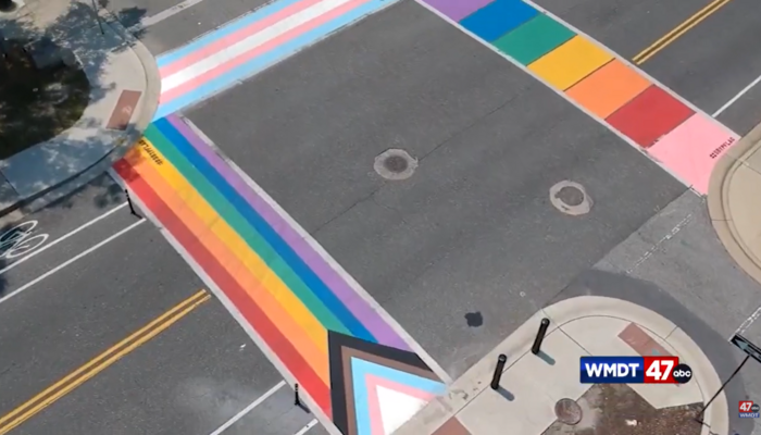 Washington Post Makes a Maryland Mountain Out of a Rainbow Crosswalk Molehill