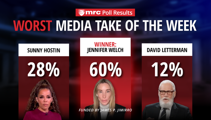 POLL RESULTS: Worst Media Take of the Week Winner!