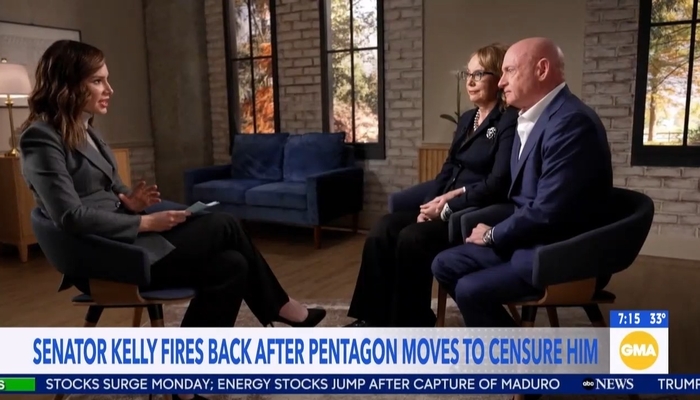 Pathetic: ABC, CBS Fawn Over Democrat Mark Kelly, Cheer Him ‘Firing Back’ at Hegseth