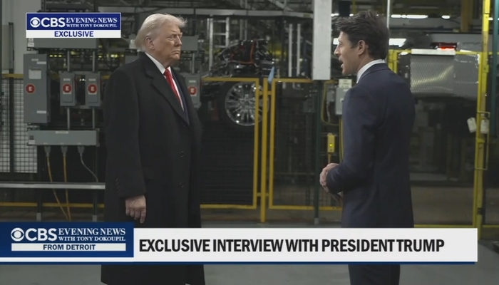 Liberal Journalists LOSE THEIR NOODLES Over CBS’s Dokoupil Interviewing Trump