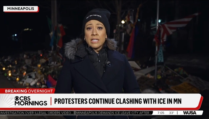 CBS Reporter: Still ‘Not Clear’ If Good Hit ICE Officer, ‘How Forceful It May Have Been’