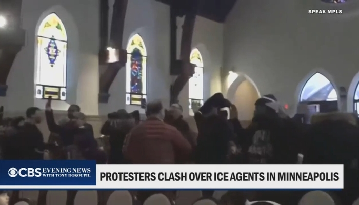 Not MAGA TV: CBS Has Spent Only 13 Seconds on Anti-ICE Mob Storming Church