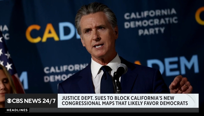 Gavin Newsom Looks Like The Media's 2028 Candidate