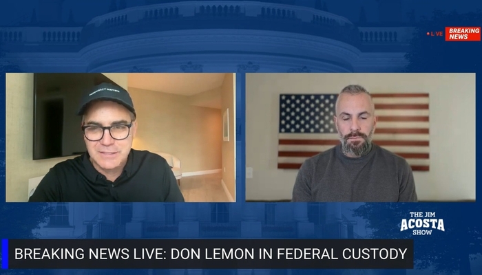 Acosta, Lemon Podcasts Lob 'Fascist' And 'Nazi' Insults After Lemon's Arrest