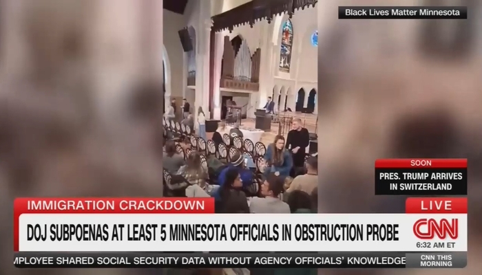 CNN Downplays Pending Legal Action Against Lib Mob that Stormed Church