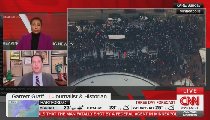 WIRED Writer on CNN: Only Violence in Minnesota Is From ICE and CBP