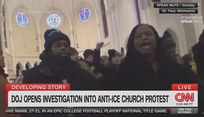 CNN's Cornish Frets MN Church Protest Could Be Used Against Anti-ICE Movement