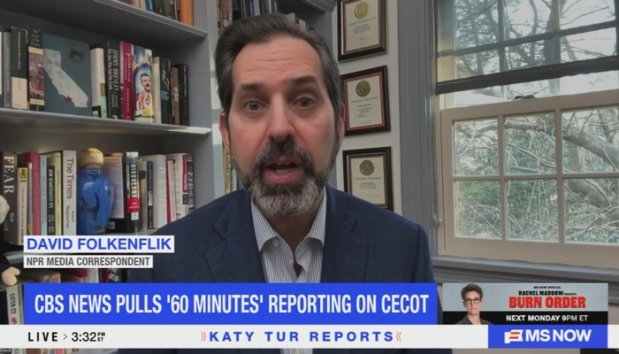 NPR's David Folkenflik Assembles the Anonymous Bari-Bashers Inside CBS News