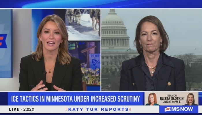 MS NOW's Katy Tur Compares ICE Agents to Jerks Who 'Terrorize' Minneapolis