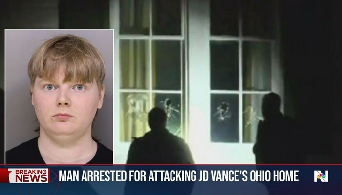 Hammer Wielding Attacker Breaks Windows At JD Vance Home In Cincinnati ABC & CBS Ignore