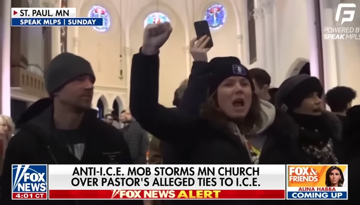 Google News, MSN and Yahoo News Ignore Anti-ICE Church Riot