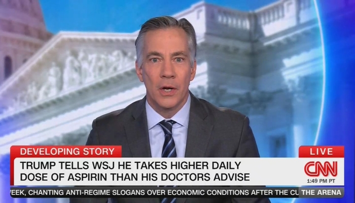 CNN Tries And Fails To Find Any New Negative Health Info On Trump From His WSJ Interview