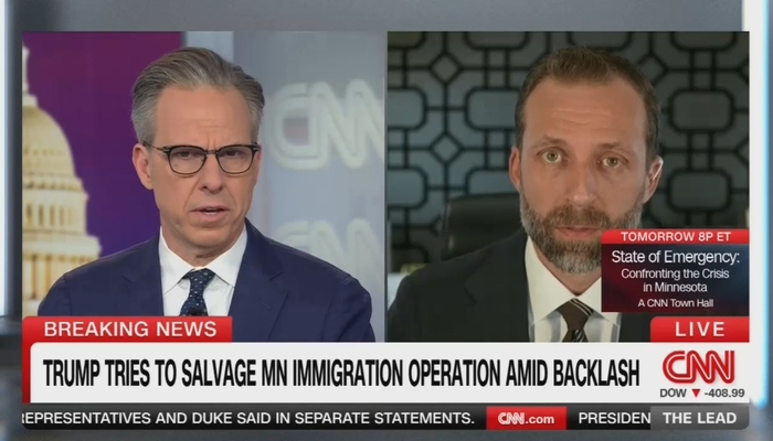 Angry Tapper UNLOADS on Ex-Trump Aide: You Think Pretti 'Deserved to Be Shot'!