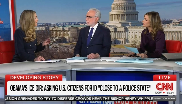CNN Schooled by DHS's McLaughlin on Media Bias, Blitzer Claims Good Merely Drove By!