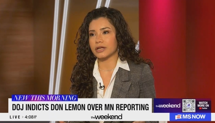 MS NOW's Barron-Lopez: Don Lemon Arrested Because Racist Trump Doesn't Like 'Facts'
