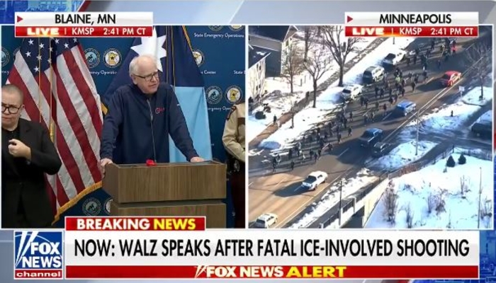 MN Gov. Walz Threatens to Use National Guard Against Federal Government