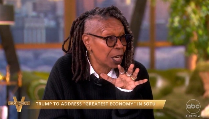 Whoopi Refuses to Watch SOTU, 'I Don't Want to Just Take it Anymore'